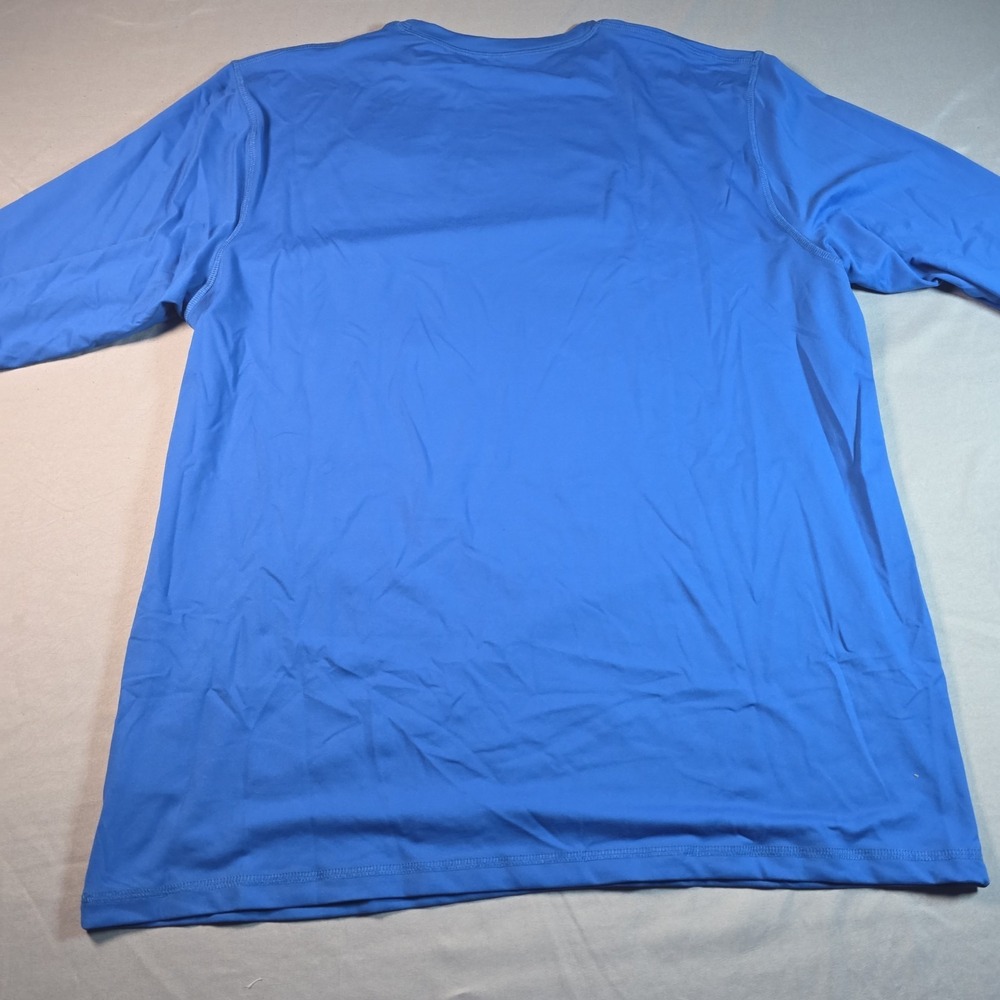 Hang Ten Swim Shirt Rash Guard Men's XL Blue Long Sleeve UPF50 new without tag - Picture 9 of 9
